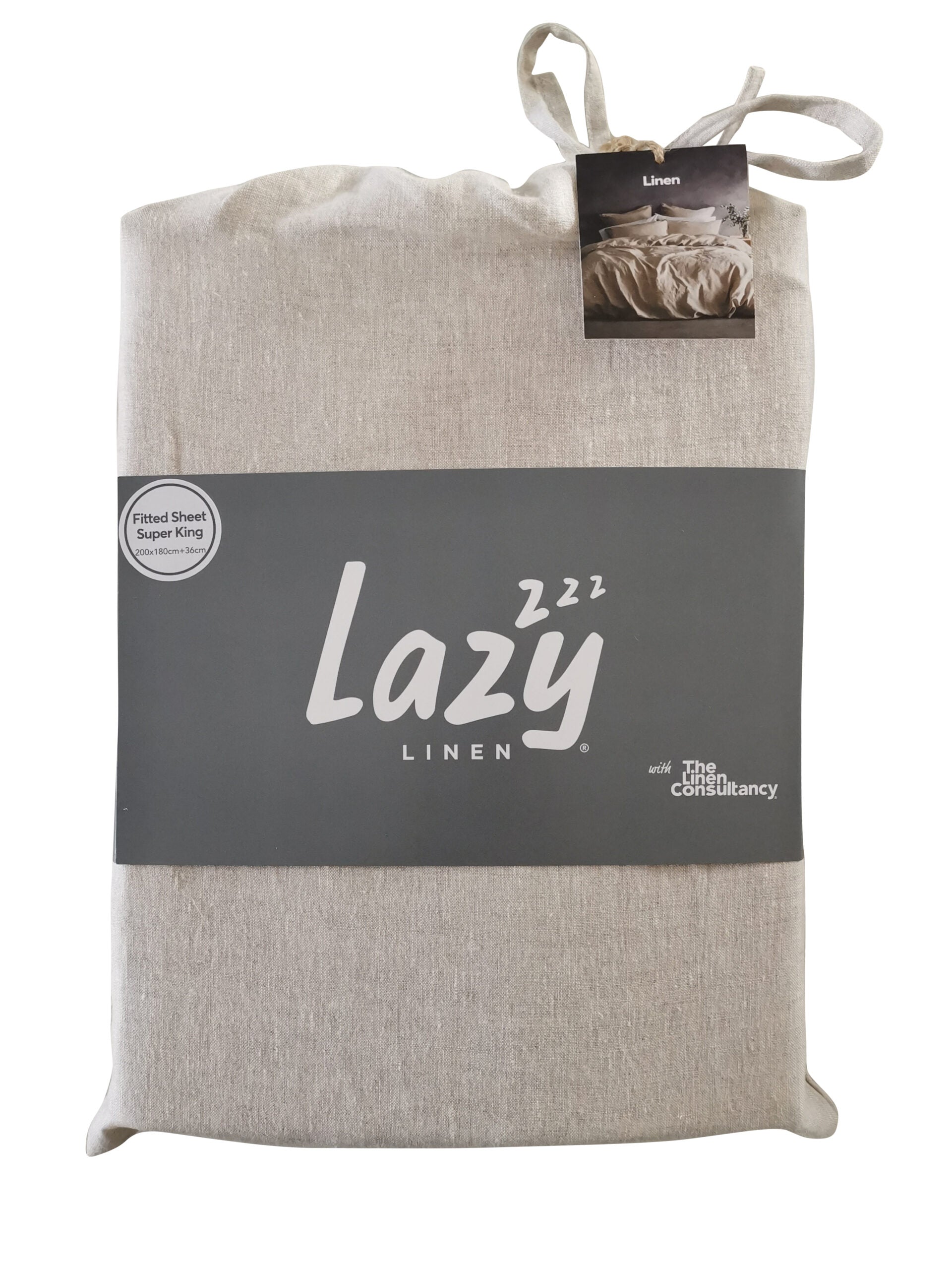 Lazy Linen Fitted Sheet