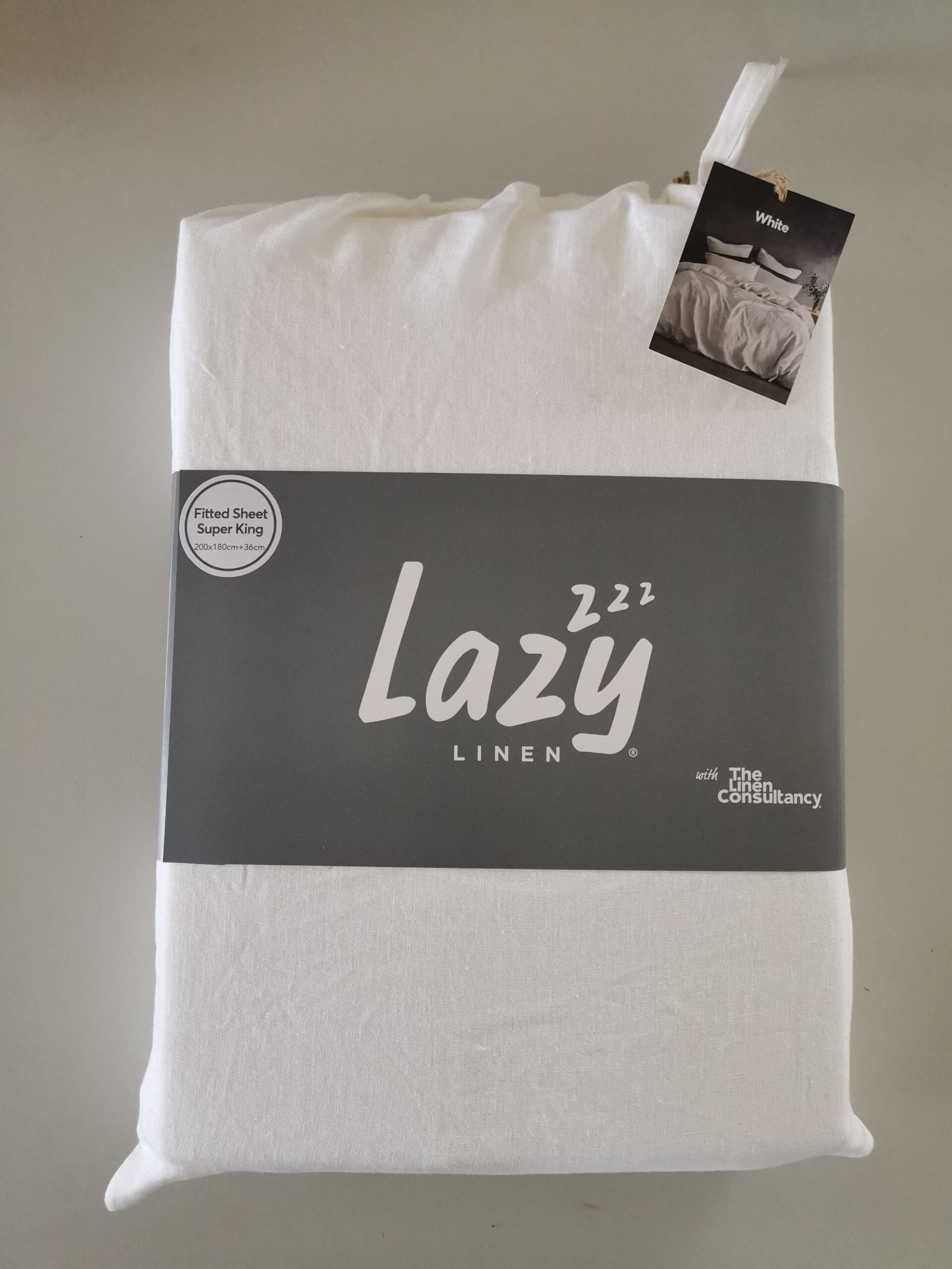Lazy Linen Fitted Sheet